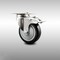 Service Caster 4 Inch 316SS Black Polyurethane Swivel Top Plate Caster with Total Lock Brake SCC-SS316TTL20S414-PPUB-BLK - alternate 2